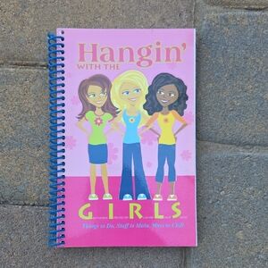 Hangin' With The Girls Spiral Notebook - Pink